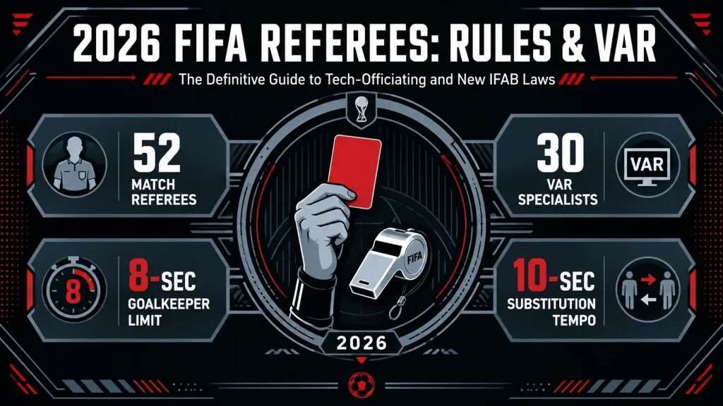 FIFA World Cup Referees 2026 Guide to Officials, VAR and Rules