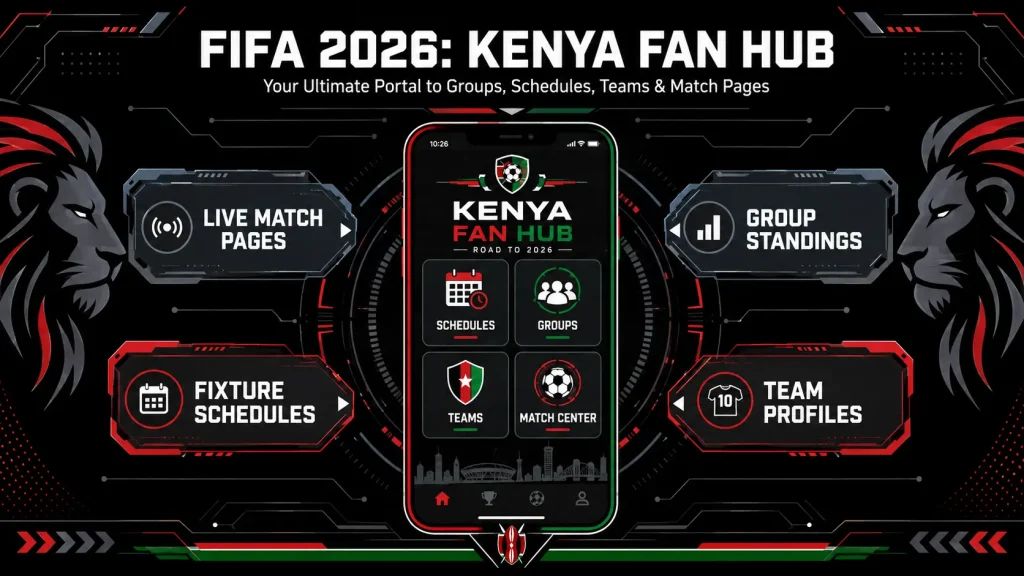 FIFA 2026 Kenya Fan Hub