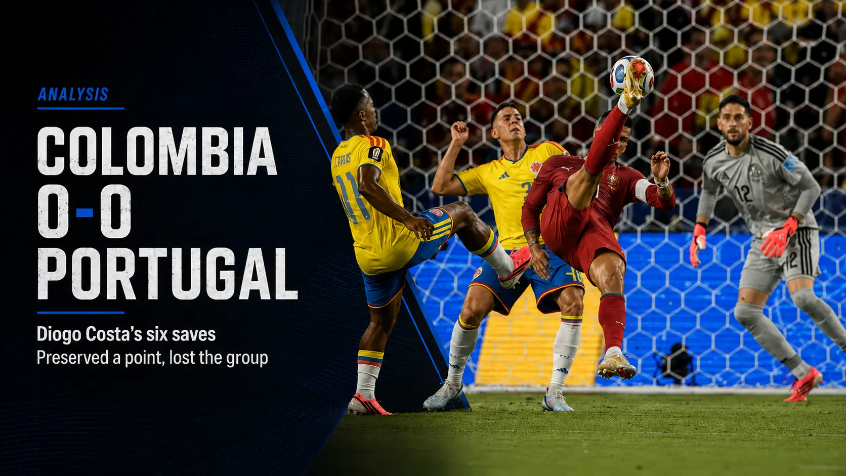 Colombia 0-0 Portugal