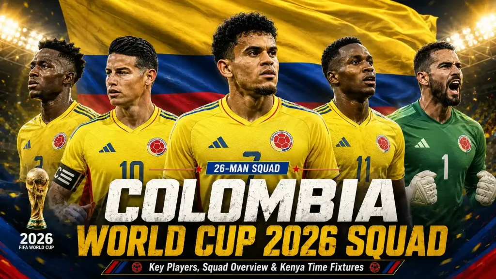 Colombia World Cup 2026 Squad