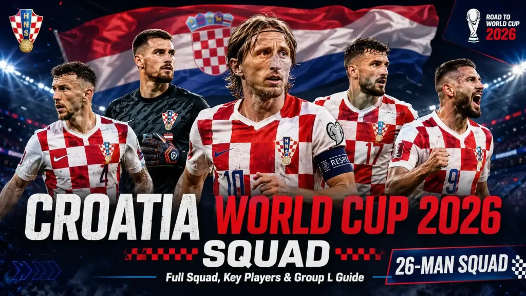 Croatia World Cup 2026 Squad