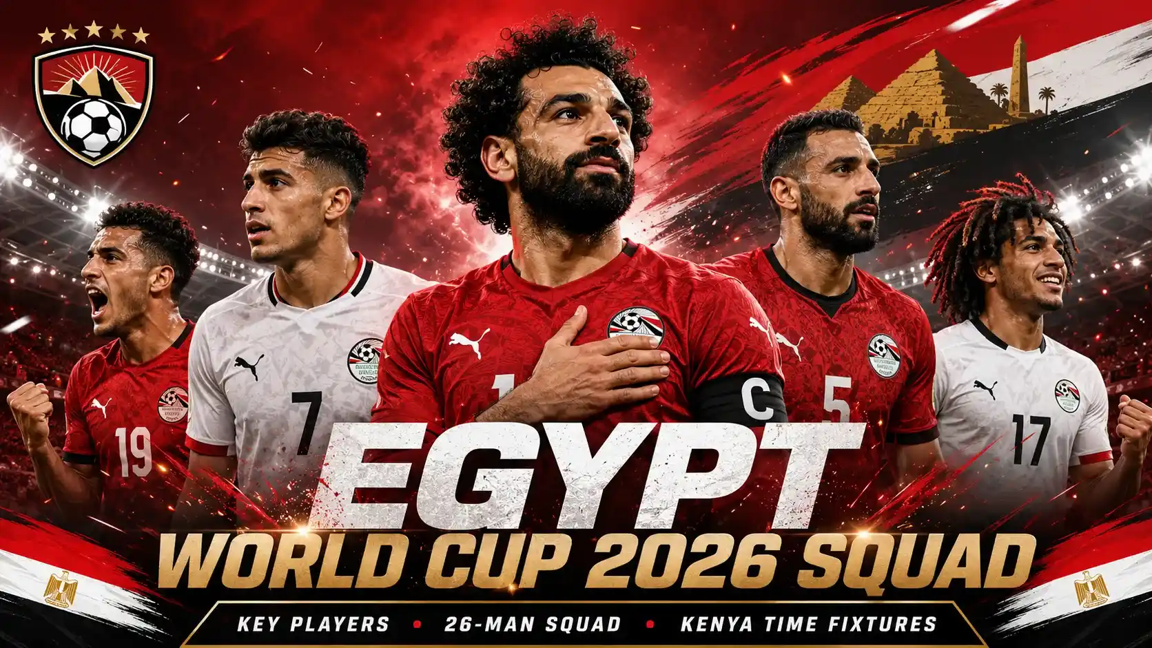 Egypt World Cup 2026 Squad