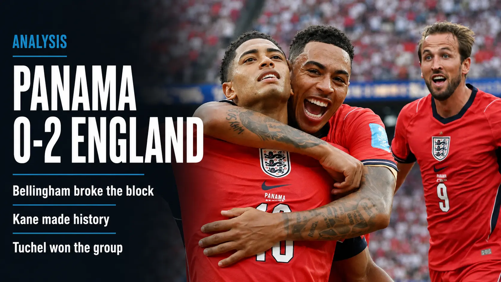 Panama 0-2 England