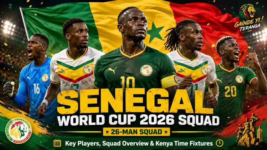 Senegal World Cup 2026 Squad