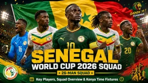 Senegal World Cup 2026 Squad