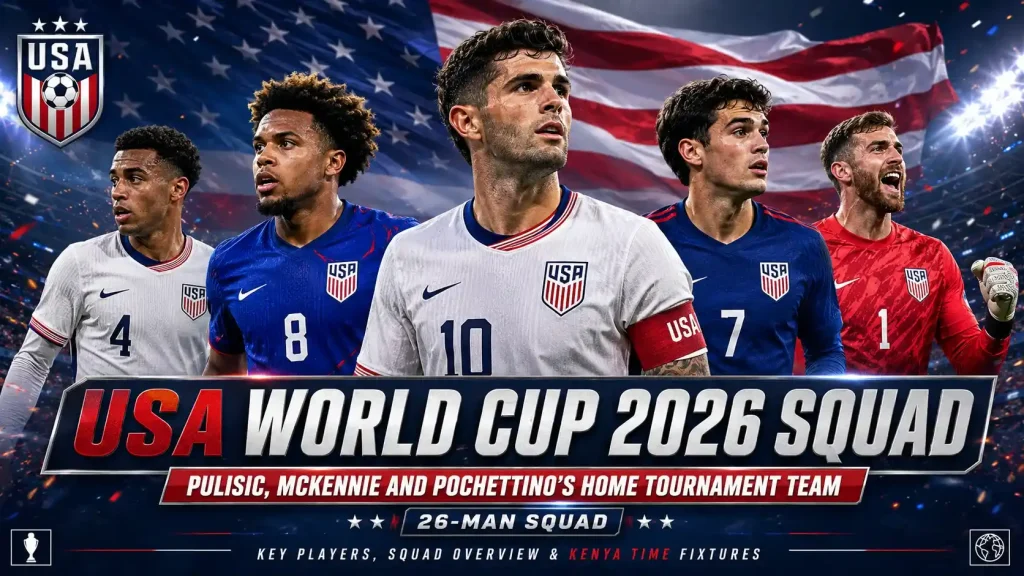 USA World Cup 2026 Squad