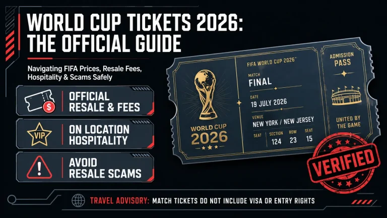 World Cup Tickets 2026 FIFA Prices, Resale Fees, Ticket Errors and Hospitality Guide