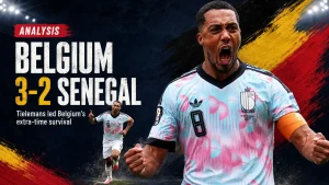 Belgium 3-2 Senegal