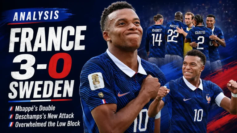 France 3-0 Sweden