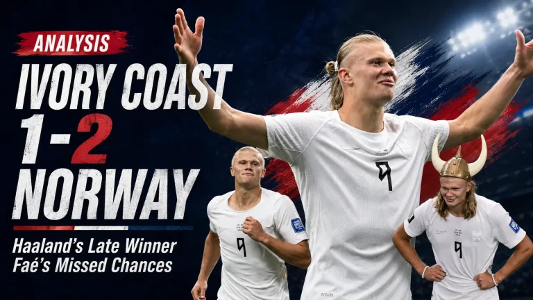 Ivory Coast 1-2 Norway