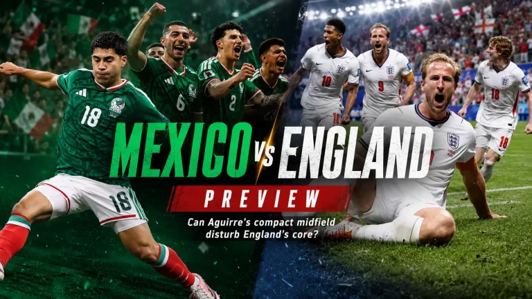 Mexico vs England Preview